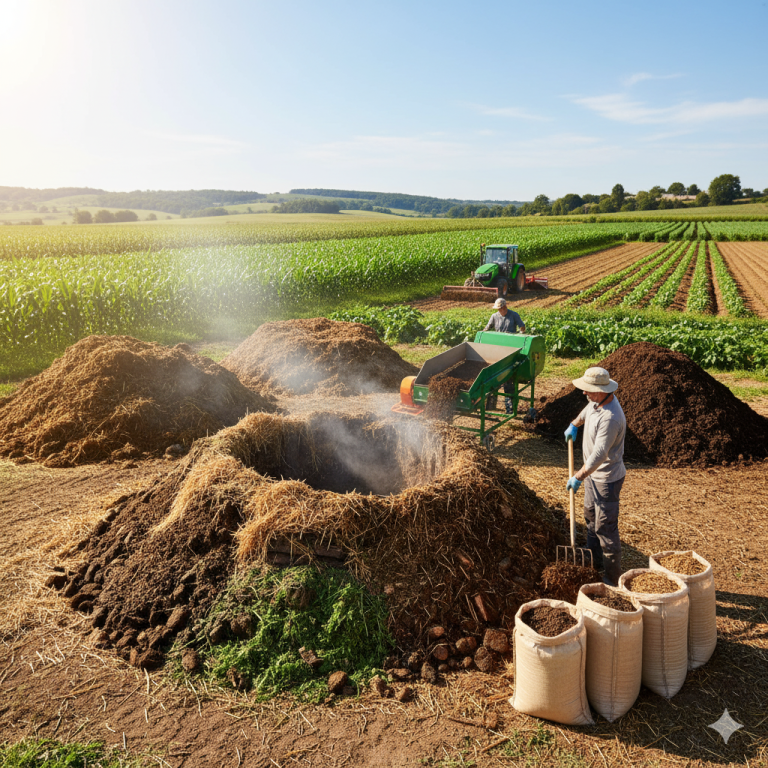 Pemanfaatan Limbah Peternakan sebagai Pupuk Organik