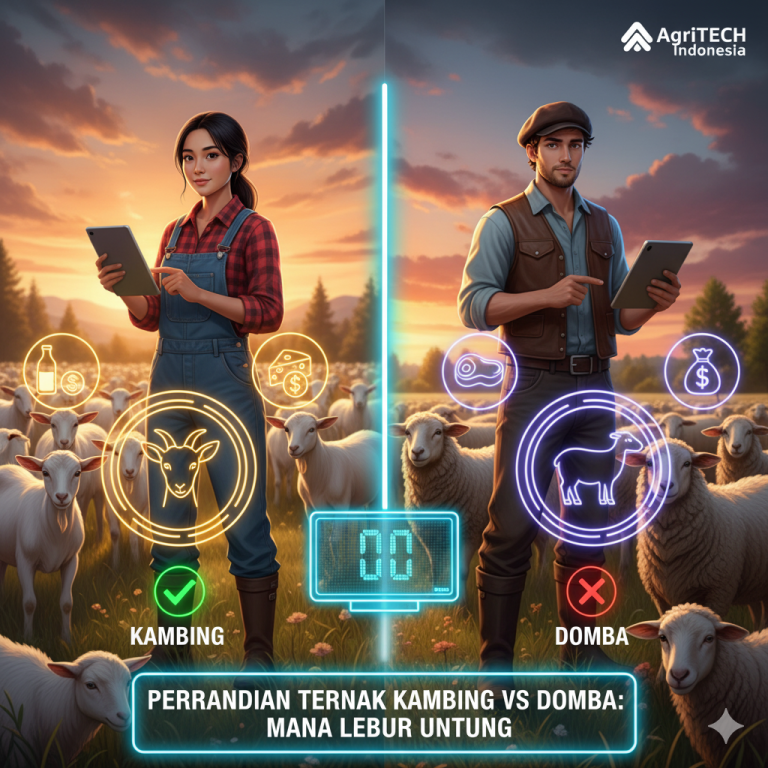 Perbandingan Ternak Kambing vs Domba: Mana Lebih Untung?