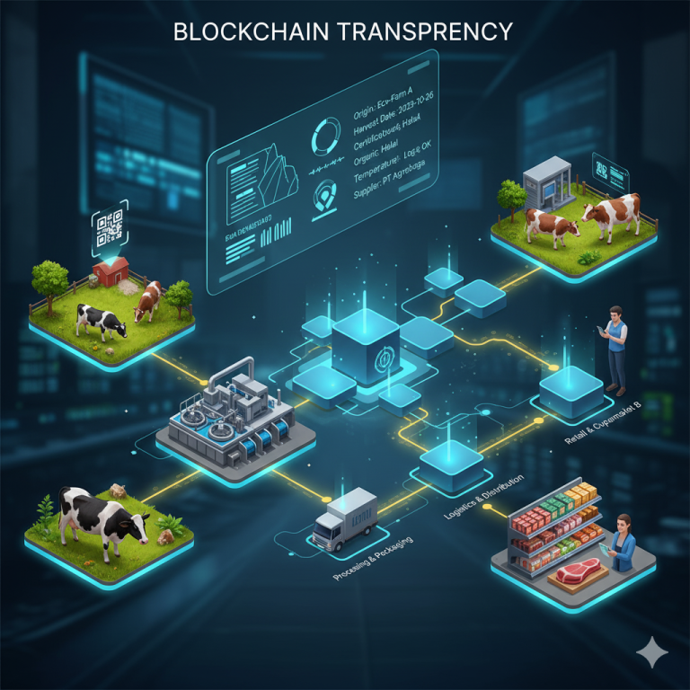 Blockchain dalam Rantai Pasok Industri Peternakan